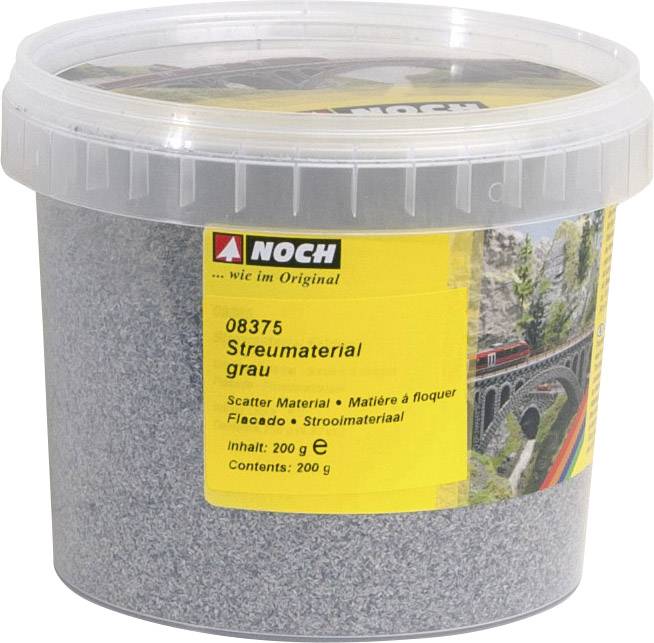 Matériau à saupoudrer chemin de terre NOCH 0008375 gris 200 g
