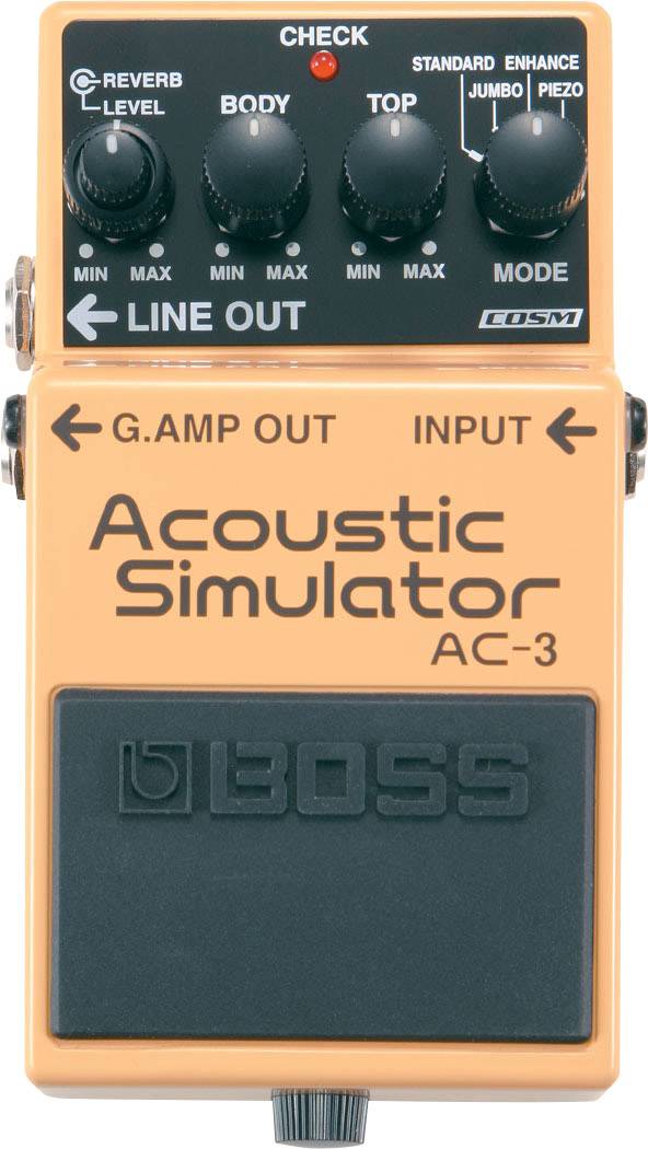 Pédale d'effet pour guitare effet acoustique BOSS AC3 Conrad.fr