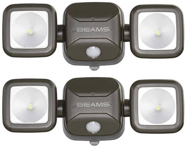 Mr. Beams MB3000 BR MB3000 BR Projecteur LED extérieur avec détecteur de mouvements