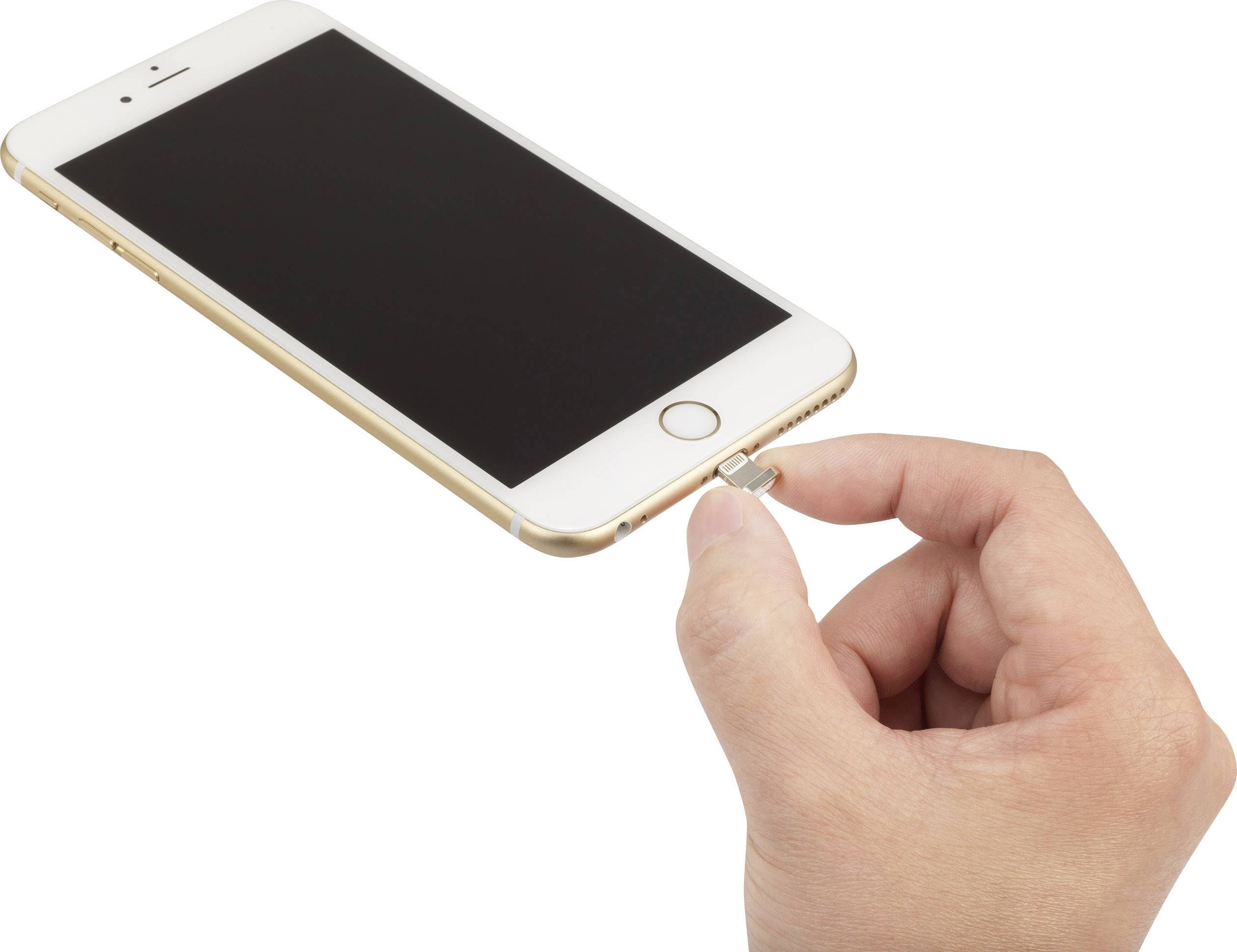 Renkforce Câble USB noir connecteur magnétique, contacts dorés RF4472910-2