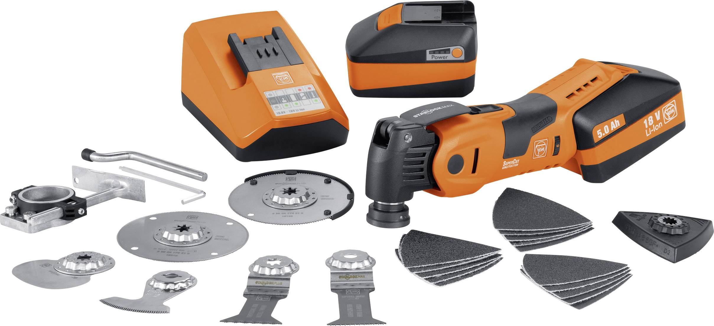 Set de 7 pièces multi outil oscillateur bi carbure métallique