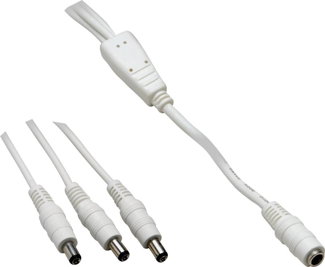 Câble de raccordement basse tension VOLTCRAFT 072981C DC femelle - DC mâle 5.5 mm 2.1 mm 5.5 mm 2.1 mm 0.35 m 1 pc(s)