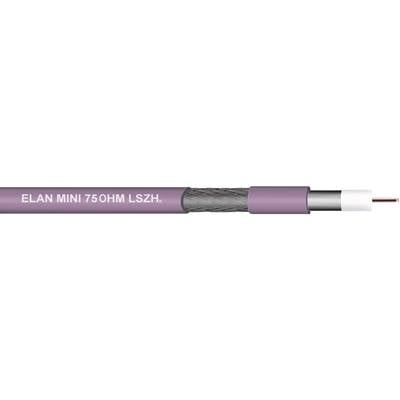 ELAN 83591 Câble coaxial Ø extérieur: 4.8 RG179 75 Ω  violet Marchandise vendue au mètre