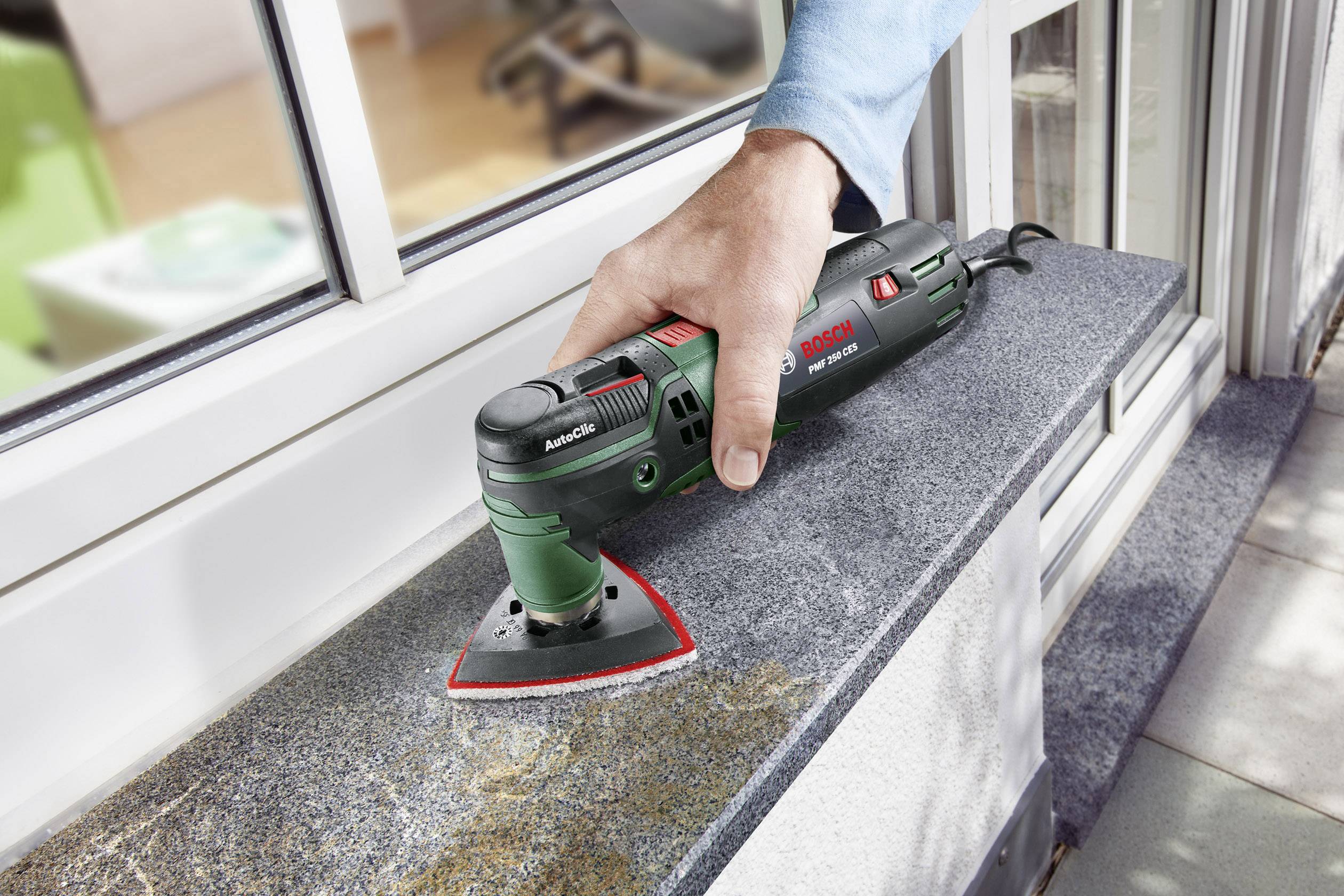 Bosch Home and Garden PMF 250 CES Set 0603102101 Outil multifonction + accessoires, + mallette 16 pièces 250 W-2