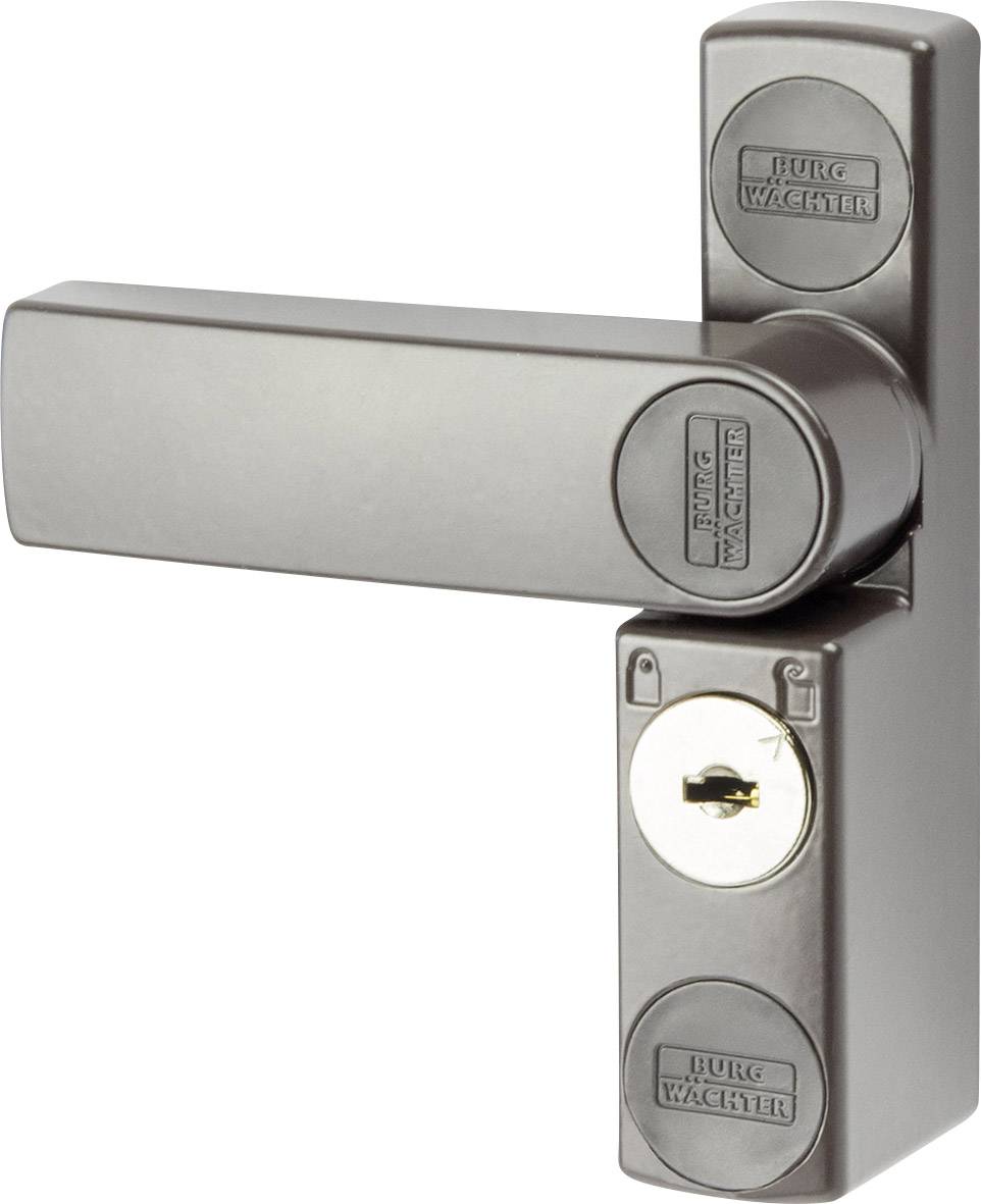 Verrou pour fenêtre Burg Wächter Winsafe WS 11 BR SB 38241 gris, marron