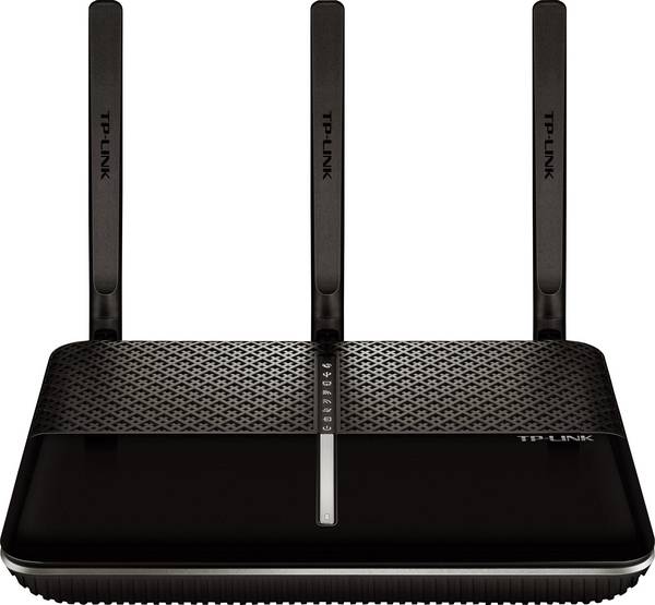 TP-LINK AC1600-VoIP-WLAN-DSL-Router Broadcom Chipset 802.11ac/a/n/g/b 1.300Mbit/s at 5GHz + 300Mbit/s at 2.4GHz