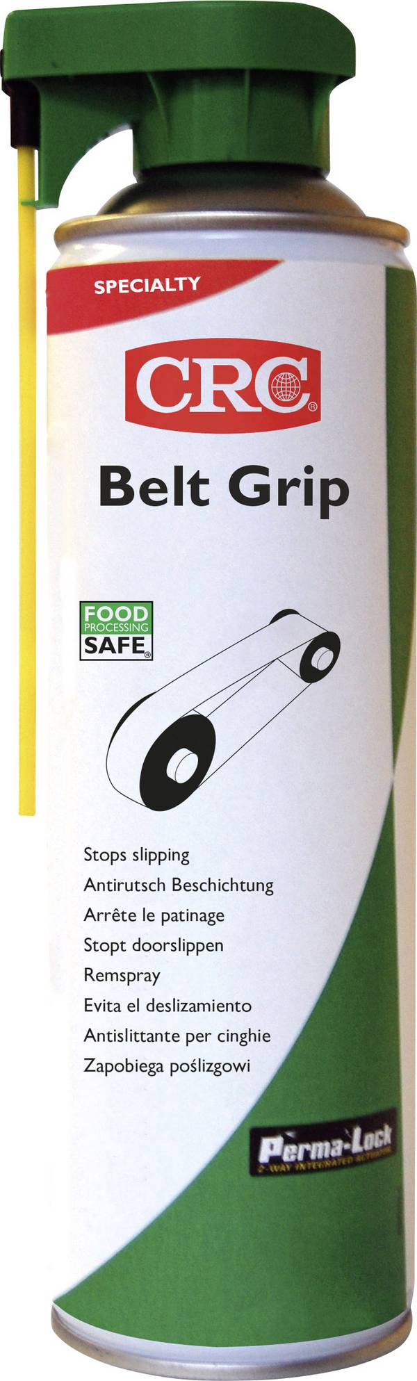 Spray pour courroies trapézoïdales 500 ml CRC BELT GRIP 32601-AA