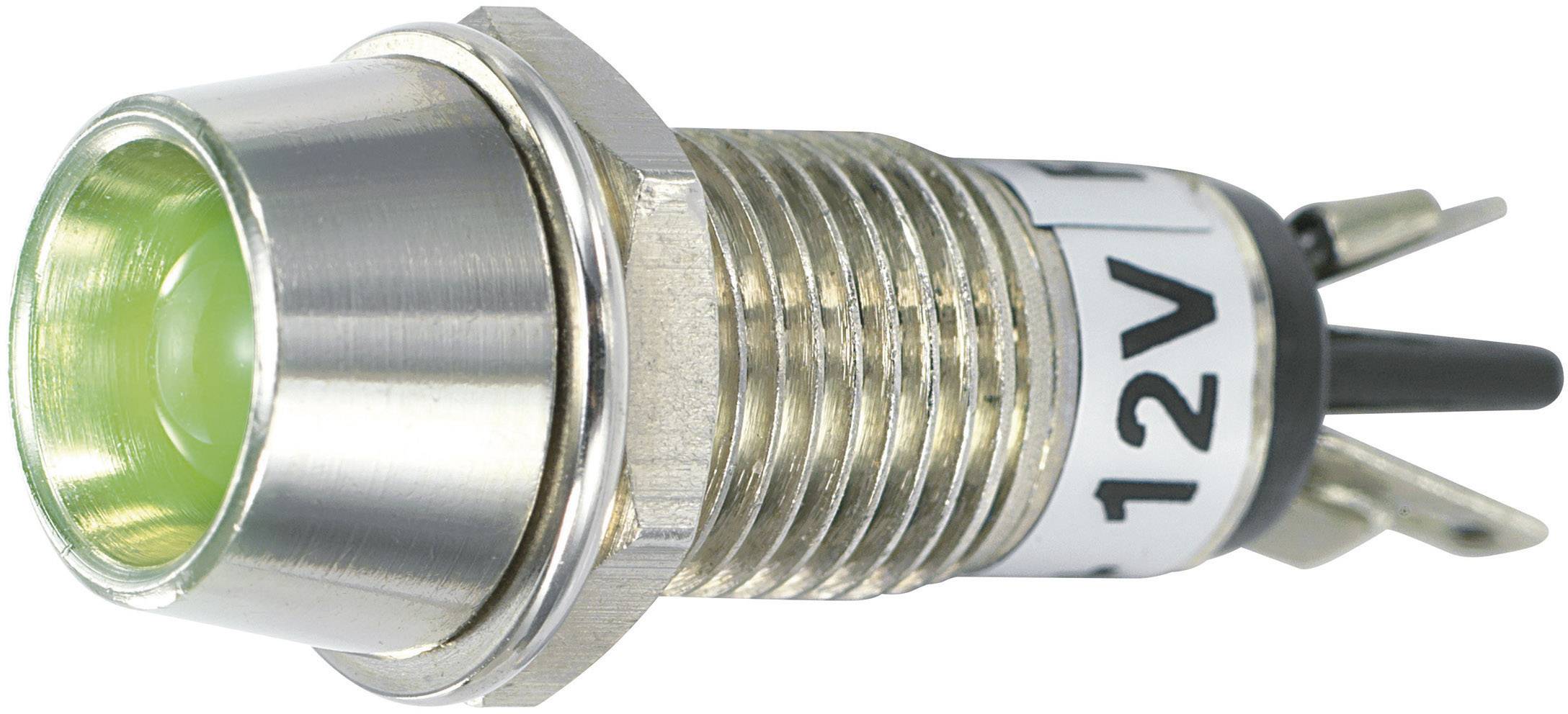 TRU COMPONENTS TC-R9-115L 12 V vert Voyant de signalisation LED vert 12 V/DC