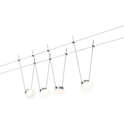 Paulmann 50016 Système complet d'éclairage sur câble LED intégrée 16 W LED chrome (mat)-0