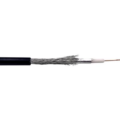 Câble coaxial  Conrad Components 93030c549 75 Ω 20 dB noir 50 m