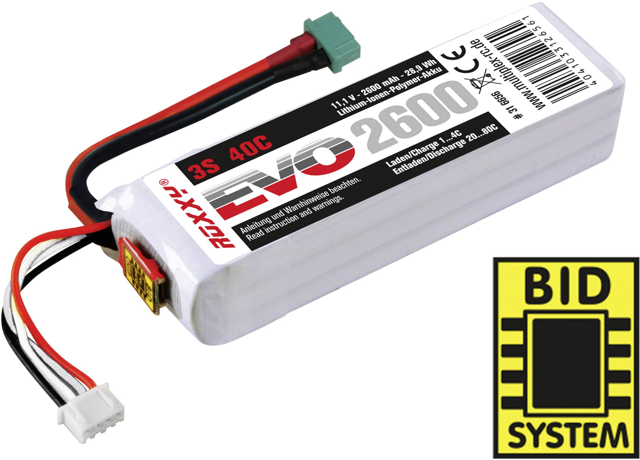 Pack de batterie (LiPo) 11.1 V 2600 mAh ROXXY 316656 40 C Softcase MPX