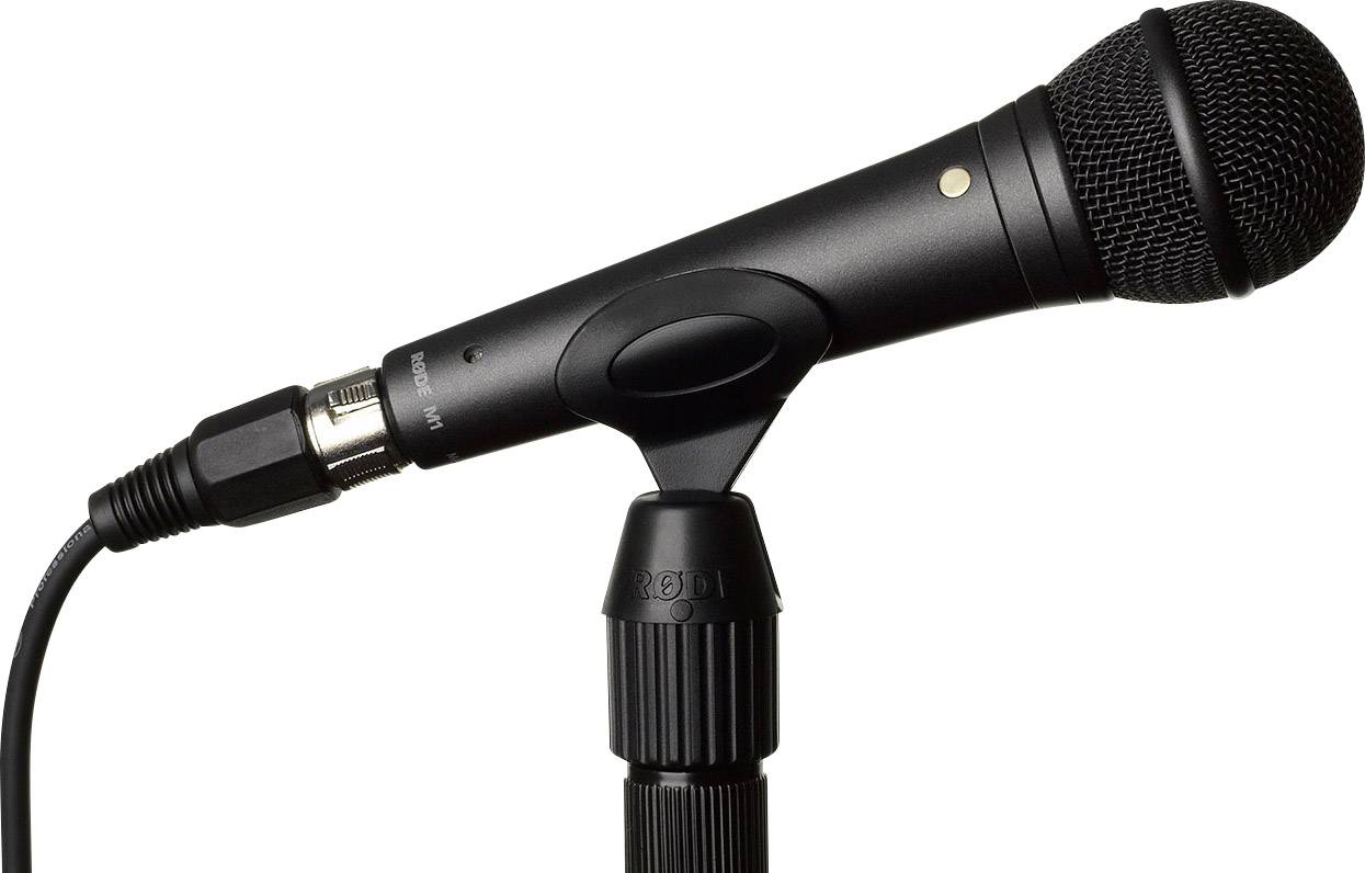 Micro de chant RODE Microphones M1 Type de transmissionfilaire avec pince Conrad.fr