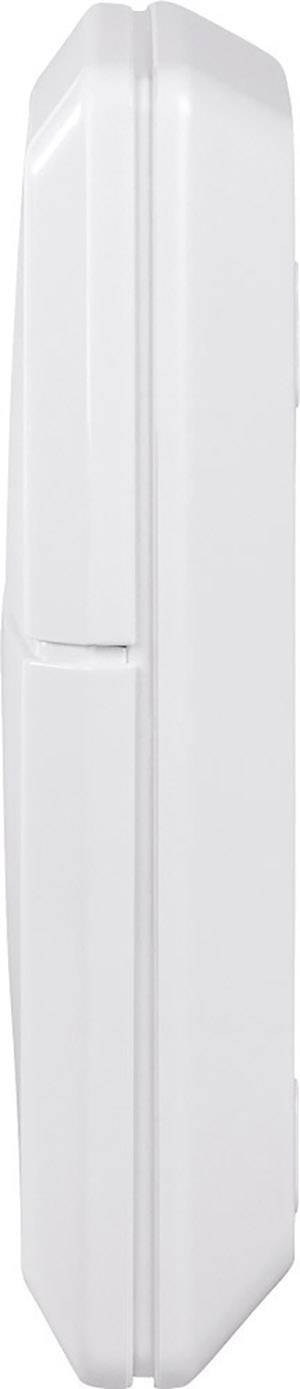 Boîte blanche rectangulaire, orientée verticalement.