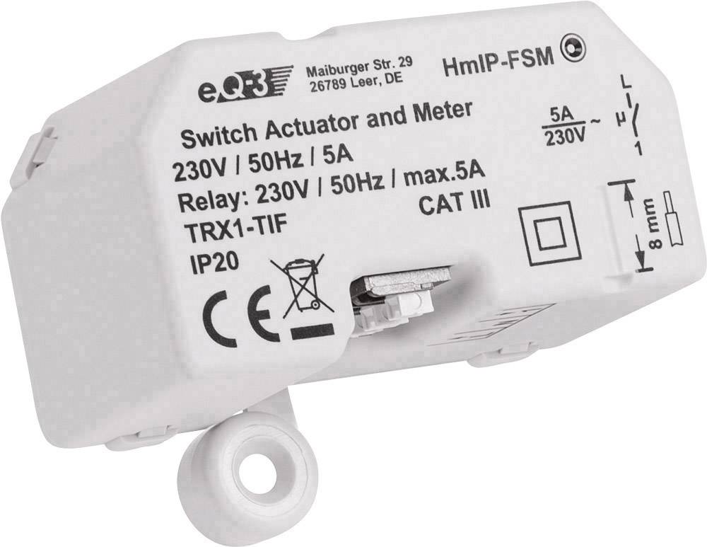 Actionneur d'interrupteur et compteur, 230V/50Hz, 5A. Adapté pour relais 230V, max. 5A. Degré de protection IP20. énergodаrizateur 씨云南.