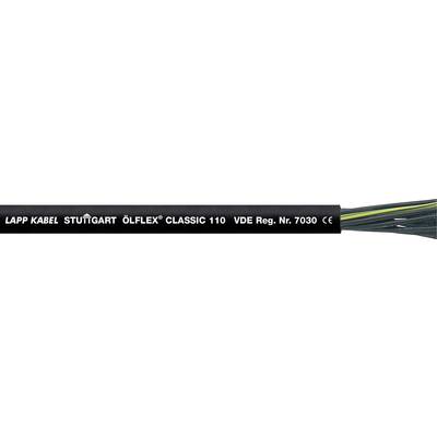 LAPP ÖLFLEX® CLASSIC 110 BK Câble de commande 2 x 1.50 mm² noir 1119898/100 100 m