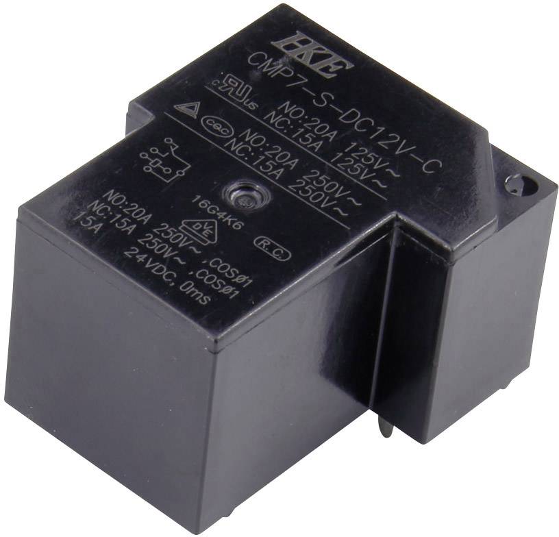 HKE CMP7-S-DC12V-C Relais pour circuits imprimés 12 V/DC 20 A 1 inverseur (RT) 1 pc(s)