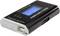 Testeur d'alimentation avec affichage LCD indiquant les tensions +12V, +5V, +3,3V. Remarque : 'Utilisez le connecteur correct'. Boîtier noir, forme rectangulaire.