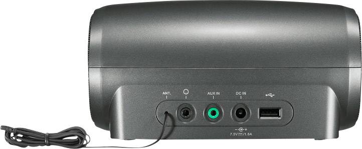 N/A Sangean RCR-11 WF audio, stéréo (jack 3.5 mm), WiFi gris-3