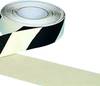 B-SAFETY AR226050 Revêtement antidérapant fluorescent noir, blanc (L x l) 18.3 m x 50 mm