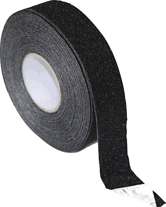 Rouleau de ruban adhésif noir, avec une extrémité coupée. Adapté pour sceller ou fixer, souvent utilisé dans des applications artisanales.