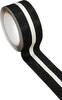 Revêtement antidérapant fluorescent B-SAFETY AR227050 noir, blanc (L x l) 18.3 m x 50 mm