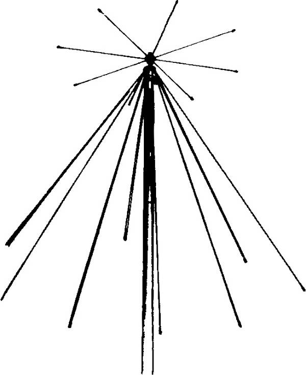 Antenne fixe pour talkie-walkie Albrecht 6161 Sky Band SE 900