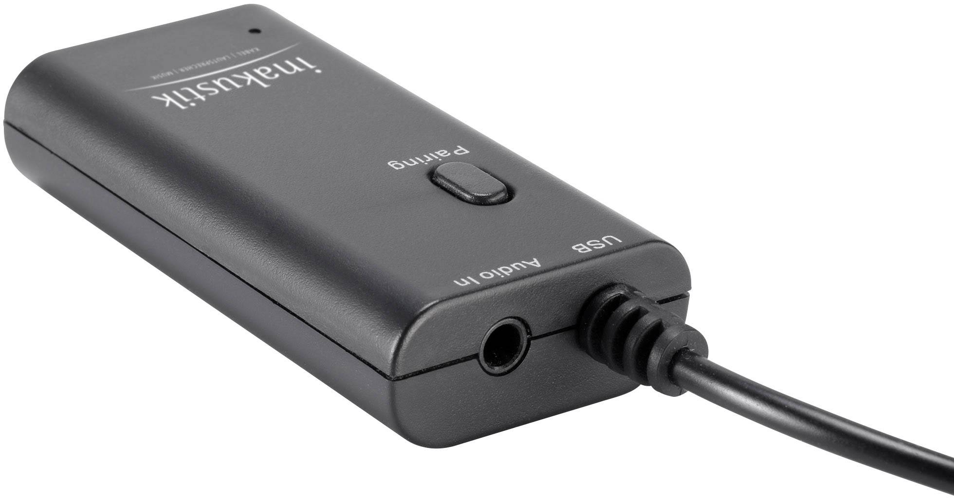 Inakustik Prem. Bluetooth Audio Sender & Splitter Emetteur de musique Bluetooth® Version Bluetooth: 3.0 10 m technologie-1
