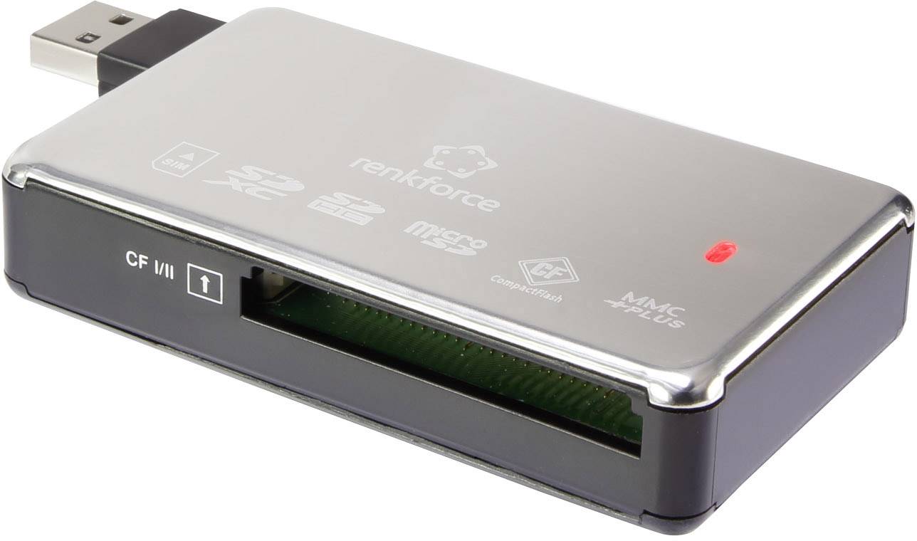 Lecteur De Carte M Moire Externe Renkforce Cr E Rf Usb