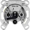 Kathrein ESU 54 Prise antenne SAT, TV, FM encastré Prise boîte de jonction