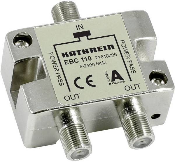 Kathrein EBC 110 Répartiteur SAT 2 voies 5 - 2400 MHz