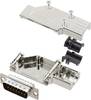 Kit embase SUB-D mâle Nombre de pôles: 15 encitech DCMR-FK-15-DMP-K 6355-0065-22 90 ° fût à souder 1 set