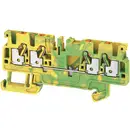 Weidmüller 1521540000 Borne pour conducteur de protection 5.1 mm ressort de traction vert, jaune 50 pc(s) Package