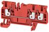 Weidmüller 1521800000 Borne de passage 5.1 mm ressort de traction rouge 100 pc(s)