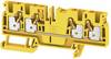 Weidmüller 2051550000 Borne de passage 6.1 mm ressort de traction jaune 50 pc(s)