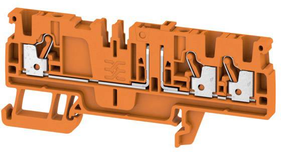 Weidmüller 1989850000 Borne de passage 5.1 mm ressort de traction orange 1 pc(s) Piece