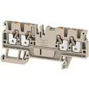 Weidmüller 1521690000 Borne de passage 5.1 mm ressort de traction gris 100 pc(s)