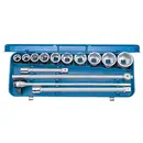 Gedore 6280180 Jeu de clés à douille métrique 3/4" (20 mm) 14 pièces 6280180