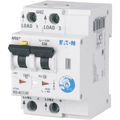 Eaton 187238 Disjoncteur contre l'incendie 2 pôles 40 A 0.03 A 230 V/AC 1 pc(s)-0
