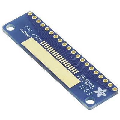 Un module de circuit imprimé électronique bleu flexible (FPC) avec des contacts dorés, portant l'inscription 'FPC Stick 1.0 mm'.