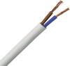 Kopp 151510843 Câble gainé H03VV-F 2 x 0.75 mm² blanc 10 m