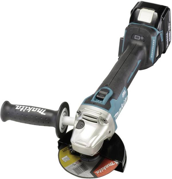 Meuleuse d'angle 18V LXT diam125 mm -2x3,0 Ah- en MAKPAC - MAKITA DGA504RFJ