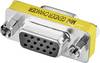 Renkforce série Adaptateur [1x SUB-D mâle 15 pôles - 1x SUB-D mâle 15 pôles] jaune