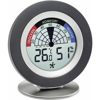 Thermo-hygromètre avec appli mobile TFA Dostmann Weatherhub SmartHome System Cossy Radar anthracite