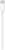 Un câble USB-C blanc.