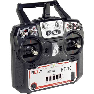 Radiocommande manuelle Reely HT-10 avec récepteur 2,4 GHz Nombre de canaux: 10