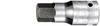 Douille-embout 6 pans intérieurs 6 mm Longueur: 28 mm Stahlwille 01120006 Propulseur: 1/4" (6.3 mm) 1 pc(s)