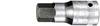 Douille-embout 6 pans intérieurs 8 mm Longueur: 28 mm Stahlwille 01120008 Propulseur: 1/4" (6.3 mm) 1 pc(s)