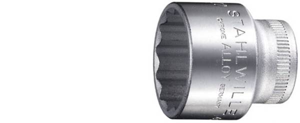 Douille 12 pans extérieurs 13 mm Longueur: 30 mm Stahlwille 02010013 Propulseur: 3/8" (10 mm) 1 pc(s)