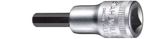 Douille-embout 6 pans intérieurs 5 mm Longueur: 52 mm Stahlwille 02050005 Propulseur: 3/8" (10 mm) 1 pc(s)
