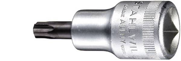 Douille-embout TORX® intérieur T 50 Longueur: 55 mm Stahlwille 03100050 Propulseur: 1/2" (12.5 mm) 1 pc(s)